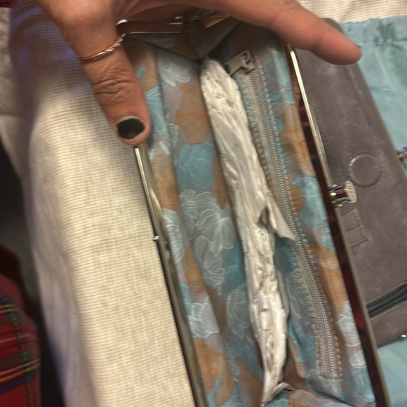 Gray hobo wallet - Picture 4 of 7